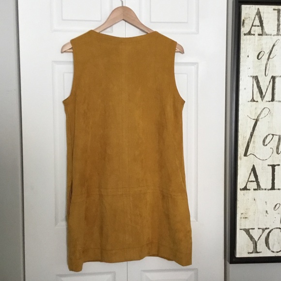 Pink Martini Suede-Style Dress - Picture 2 of 5